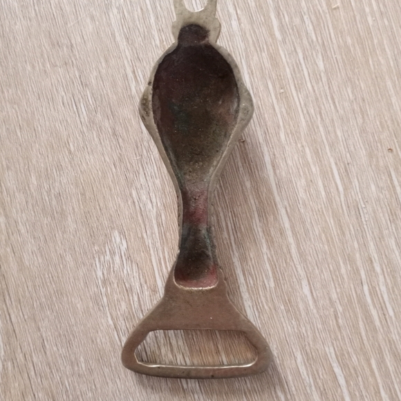 Vintage Bottle Opener Kayan Women Neck Rings Myanmar Vintage Made in Ind… - Picture 4 of 9